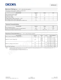 B0520LW-7 Datasheet Page 2