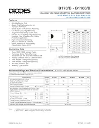 B180-13 Datasheet Copertura