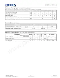 B260A-13 Datasheet Page 2