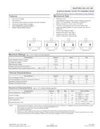 BAS70W-06-7 Datasheet Copertura