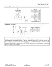 BAS70W-06-7 Datasheet Pagina 3