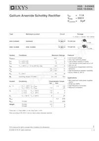 DGS9-030AS Datasheet Copertura