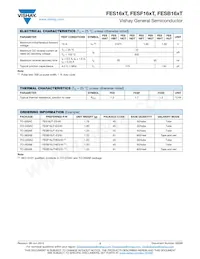 FES16JT-9HE3/45 Datasheet Page 2