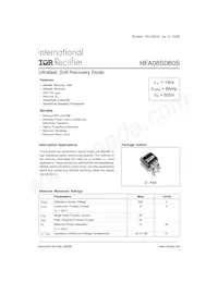 HFA08SD60STRL Datenblatt Cover