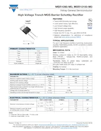 MBR1090-M3/4W數據表 封面