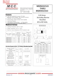 MBRX02560-TP數據表 封面