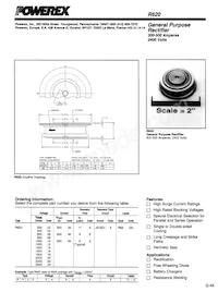 R6202630XXOO Datasheet Copertura