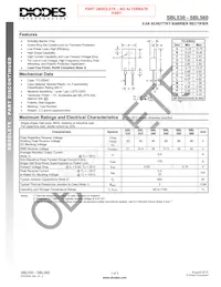 SBL560 Datasheet Copertura