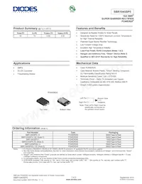 SBR1045SP5Q-13D Datenblatt Cover