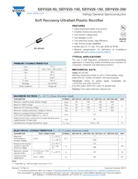 SBYV28-150-E3/54數據表 封面