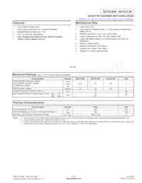 SD101CW-7 Datasheet Copertura