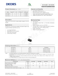 SD103BW-13-F Datasheet Cover