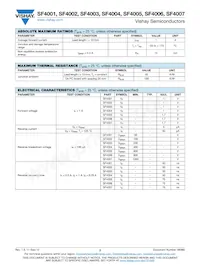 SF4006-TR Datasheet Page 2