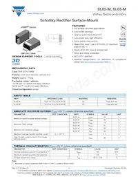 SL03-M-08 Datasheet Copertura