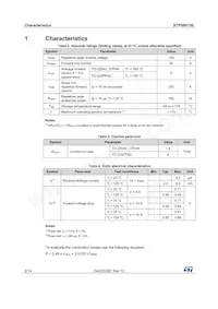 STPS8H100FP Datasheet Pagina 2