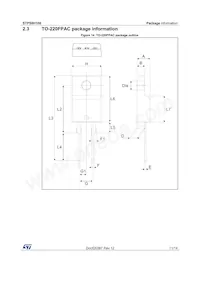 STPS8H100FP Datasheet Pagina 11