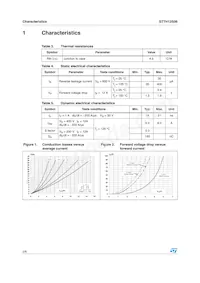 STTH12S06FP Datasheet Pagina 2