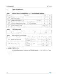 STTH312B數據表 頁面 2