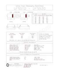UFS520G/TR13 Datasheet Cover