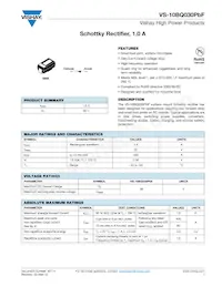 VS-10BQ030TRPBF數據表 封面