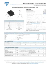 VS-10TQ045STRL-M3 Datasheet Cover