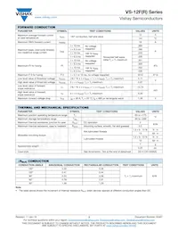 VS-12FR60M Datasheet Page 2