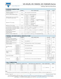 VS-150K40AM Datasheet Pagina 2