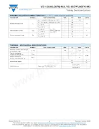 VS-15EWL06FNTRR-M3 Datasheet Page 2