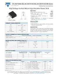 VS-25ETS12STRR-M3 Datasheet Copertura