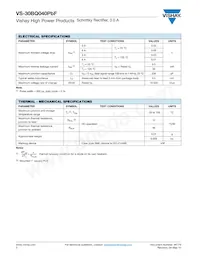 VS-30BQ040PBF Datasheet Page 2