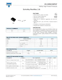 VS-30BQ100PBF數據表 封面