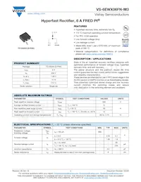 VS-6EWX06FNTRR-M3 Datenblatt Cover