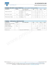 VS-8EWX06FNTRR-M3 Datasheet Pagina 2