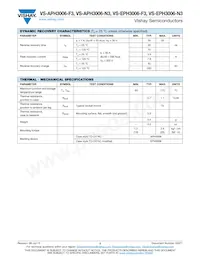 VS-APH3006-F3 Datasheet Pagina 2