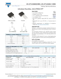 VS-ETU3006STRRHM3 Datasheet Copertura