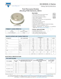 VS-SD303C25S20C Datasheet Copertura