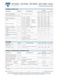 VS-T110HF80 Datasheet Pagina 2