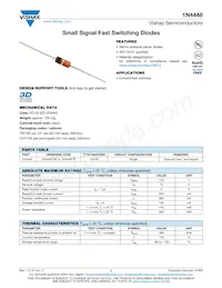 1N4448TAP Datenblatt Cover