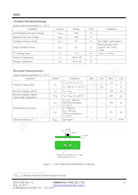 AG01 Datasheet Pagina 2