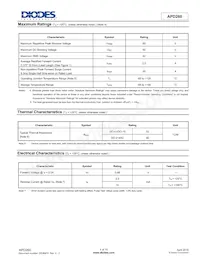 APD260VGTR-G1 Datasheet Pagina 4