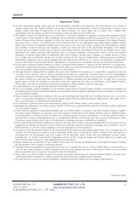 AU02A Datasheet Page 5