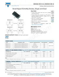 BAS40-06-G3-08 Datasheet Cover