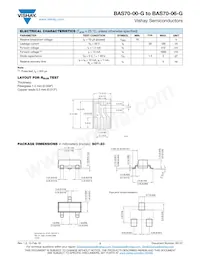 BAS70-06-G3-08 Datasheet Pagina 2