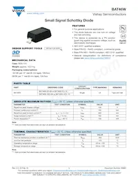 BAT46W-E3-18 Datasheet Copertura