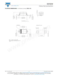 BAT46W-E3-18 Datasheet Pagina 3