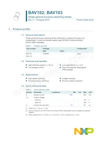 BAV103 Datasheet Page 2