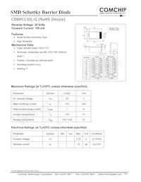 CDBP0130L-G Datasheet Copertura