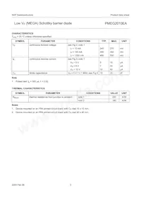 PMEG2010EAZ Datasheet Pagina 4