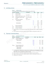 PMEG2020EJF數據表 頁面 3