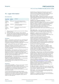 PMEG4005CEAX Datasheet Pagina 12